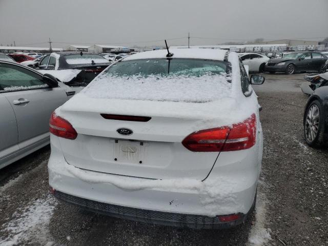 1FADP3E25JL304875 - 2018 FORD FOCUS S WHITE photo 6