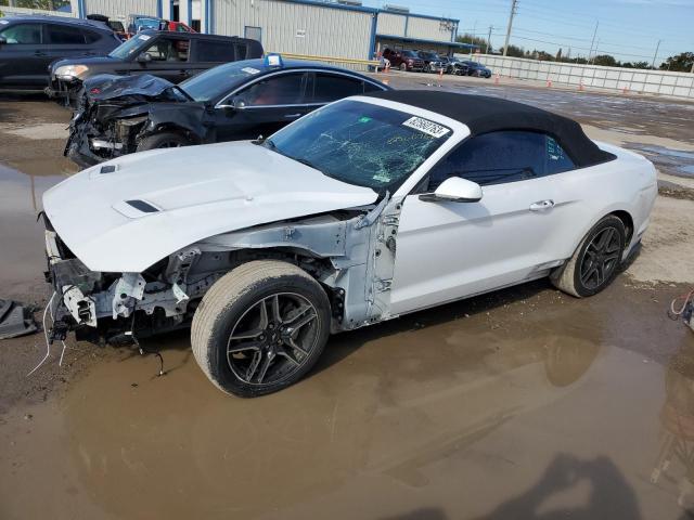 1FATP8UH6K5162458 - 2019 FORD MUSTANG WHITE photo 1