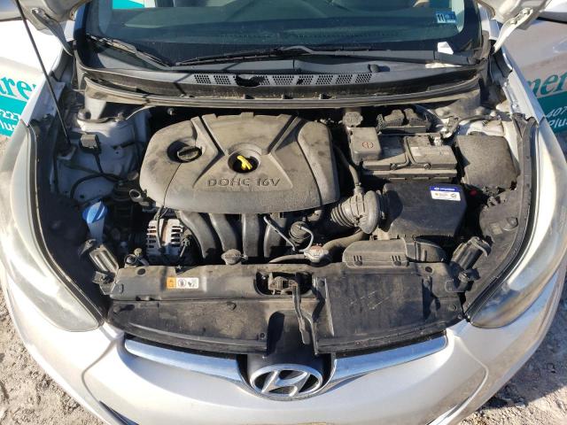 KMHDH4AE3GU585926 - 2016 HYUNDAI ELANTRA SE SILVER photo 11