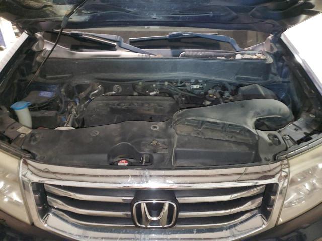 5FNYF4H44EB032832 - 2014 HONDA PILOT EX BLUE photo 12