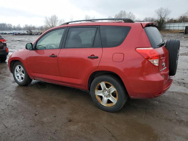 JTMZD33V286070743 - 2008 TOYOTA RAV4 RED photo 2