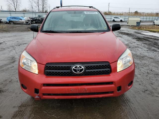 JTMZD33V286070743 - 2008 TOYOTA RAV4 RED photo 5