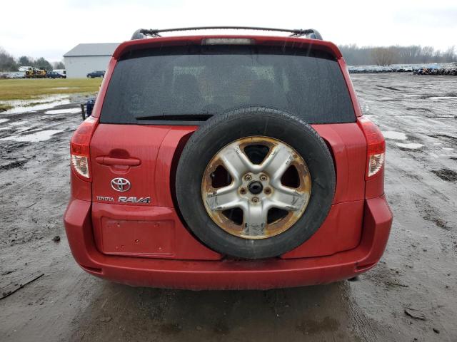 JTMZD33V286070743 - 2008 TOYOTA RAV4 RED photo 6