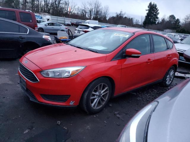 1FADP3K27FL317705 - 2015 FORD FOCUS SE RED photo 1