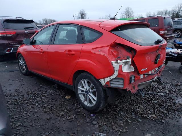 1FADP3K27FL317705 - 2015 FORD FOCUS SE RED photo 2