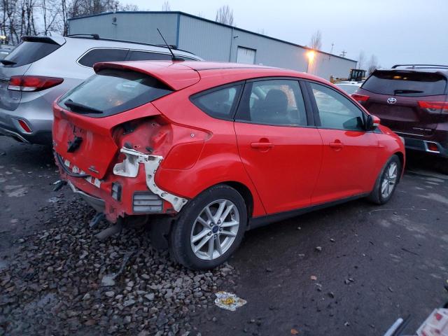 1FADP3K27FL317705 - 2015 FORD FOCUS SE RED photo 3