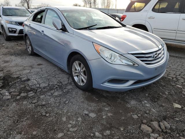 5NPEB4AC9DH651197 - 2013 HYUNDAI SONATA GLS BLUE photo 4