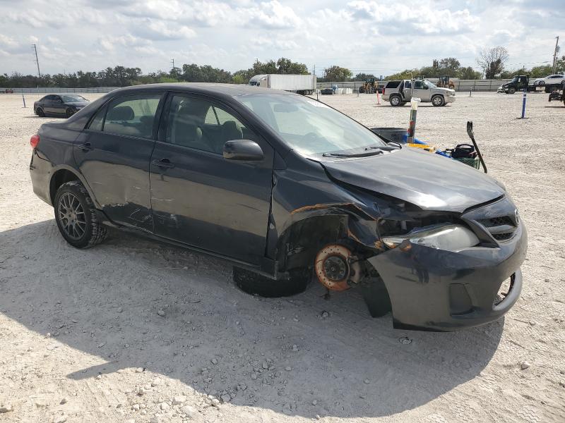 5YFBU4EE6CP028520 - 2012 TOYOTA COROLLA BASE BLACK photo 4