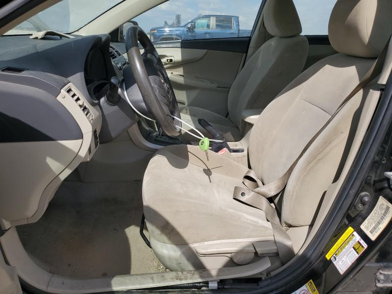 5YFBU4EE6CP028520 - 2012 TOYOTA COROLLA BASE BLACK photo 7