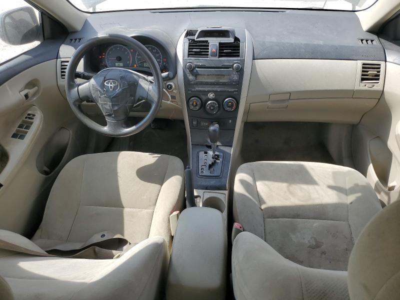 5YFBU4EE6CP028520 - 2012 TOYOTA COROLLA BASE BLACK photo 8