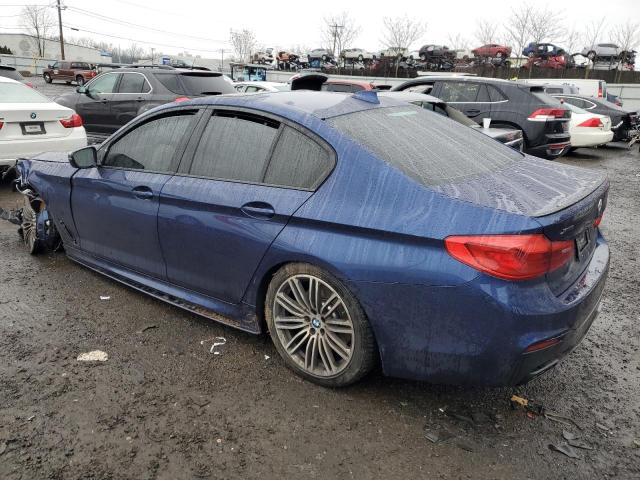 WBAJB9C55KB288886 - 2019 BMW M550XI BLUE photo 2