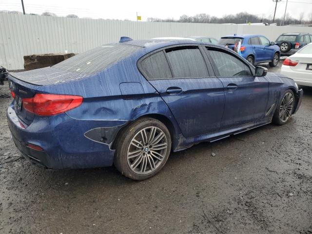 WBAJB9C55KB288886 - 2019 BMW M550XI BLUE photo 3