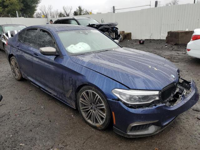 WBAJB9C55KB288886 - 2019 BMW M550XI BLUE photo 4