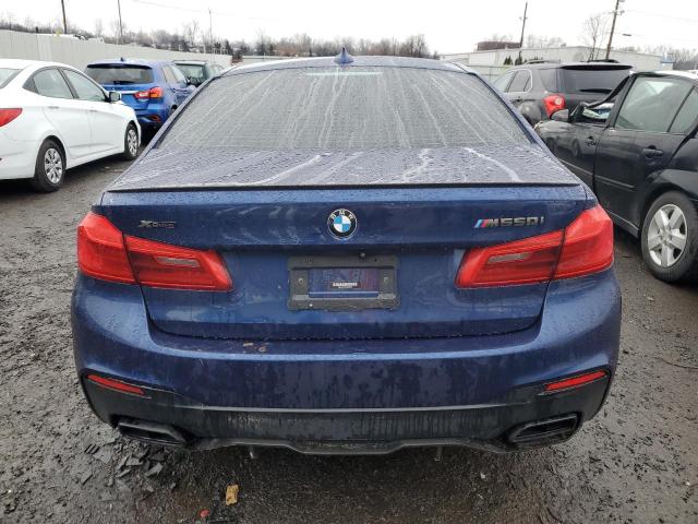 WBAJB9C55KB288886 - 2019 BMW M550XI BLUE photo 6