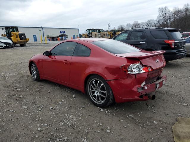 JNKCV54EX5M423832 - 2005 INFINITI G35 RED photo 2