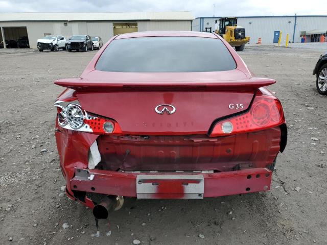 JNKCV54EX5M423832 - 2005 INFINITI G35 RED photo 6