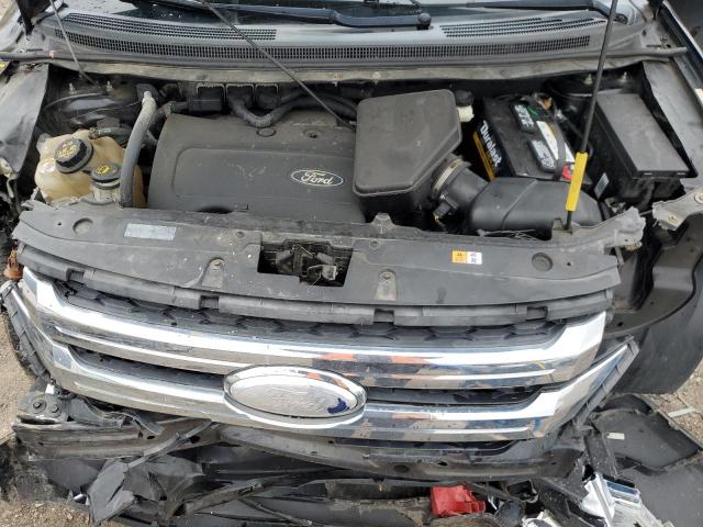 2FMDK4JC6BBB49604 - 2011 FORD EDGE SEL BLACK photo 12