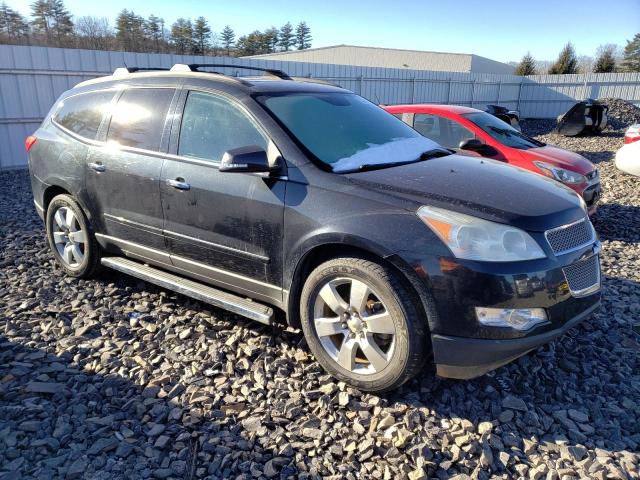 1GNKVLED4BJ389110 - 2011 CHEVROLET TRAVERSE LTZ BLACK photo 4