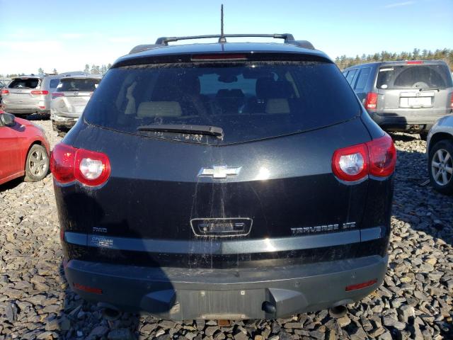 1GNKVLED4BJ389110 - 2011 CHEVROLET TRAVERSE LTZ BLACK photo 6