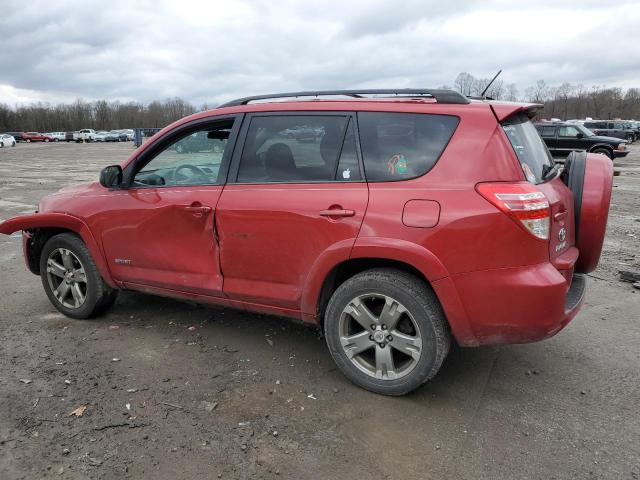 2T3RF4DV7CW232937 - 2012 TOYOTA RAV4 SPORT RED photo 2