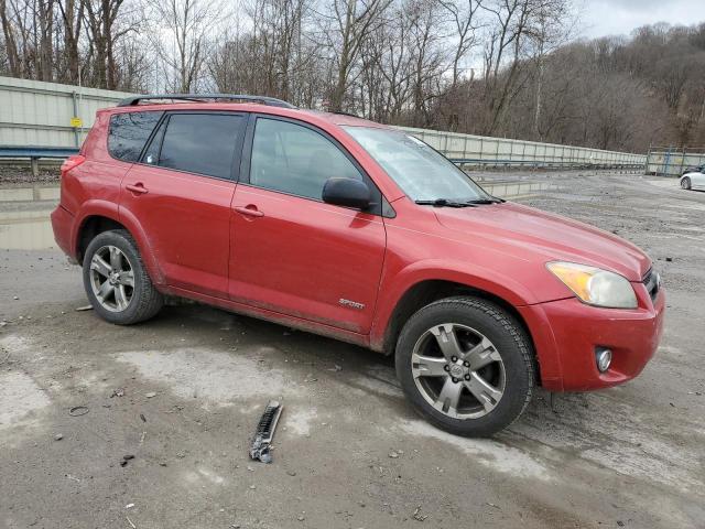 2T3RF4DV7CW232937 - 2012 TOYOTA RAV4 SPORT RED photo 4