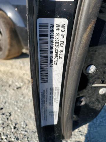 2C3CDZFJXPH507021 - 2023 DODGE CHALLENGER R/T SCAT PACK BLACK photo 12