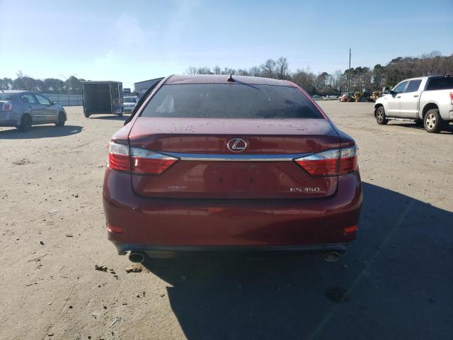 JTHBK1GG0D2060445 - 2013 LEXUS ES 350 RED photo 6