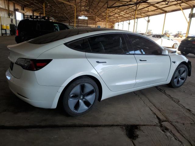 5YJ3E1EA6LF710001 - 2020 TESLA MODEL 3 Білий фото 3