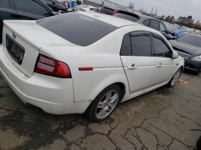 19UUA66278A039329 - 2008 ACURA TL WHITE photo 3