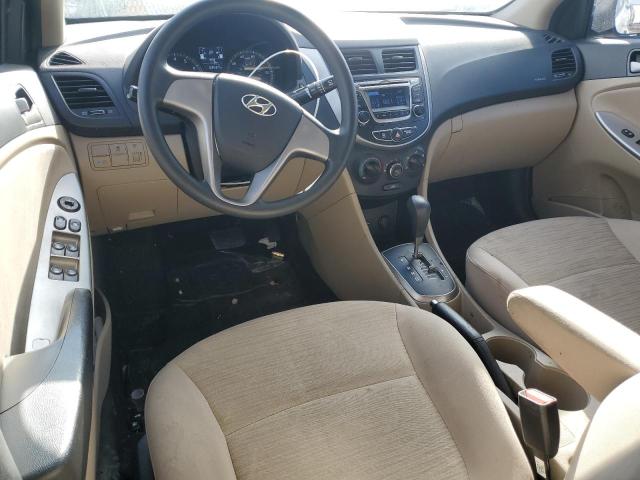 KMHCT4AE0FU907060 - 2015 HYUNDAI ACCENT GLS TAN photo 8