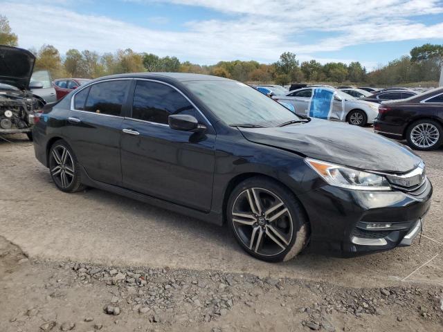 1HGCR2F52HA275068 - 2017 HONDA ACCORD SPORT BLACK photo 4