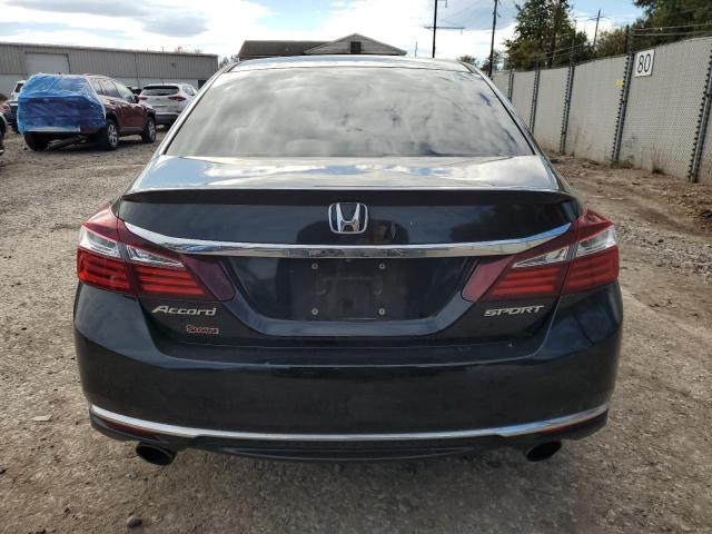 1HGCR2F52HA275068 - 2017 HONDA ACCORD SPORT BLACK photo 6