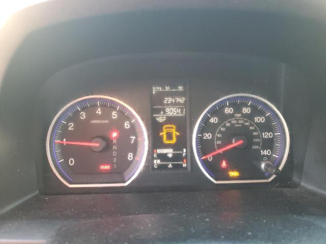 5J6RE485X8L018235 - 2008 HONDA CR-V EX BLUE photo 9