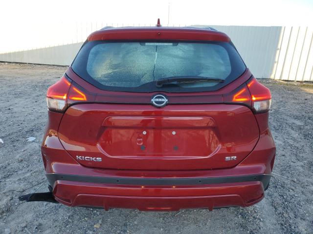 3N1CP5DV1PL562940 - 2023 NISSAN KICKS SR RED photo 6