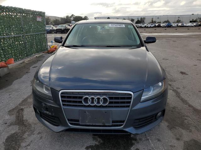 WAUAFAFL8BN048536 - 2011 AUDI A4 PREMIUM GRAY photo 5