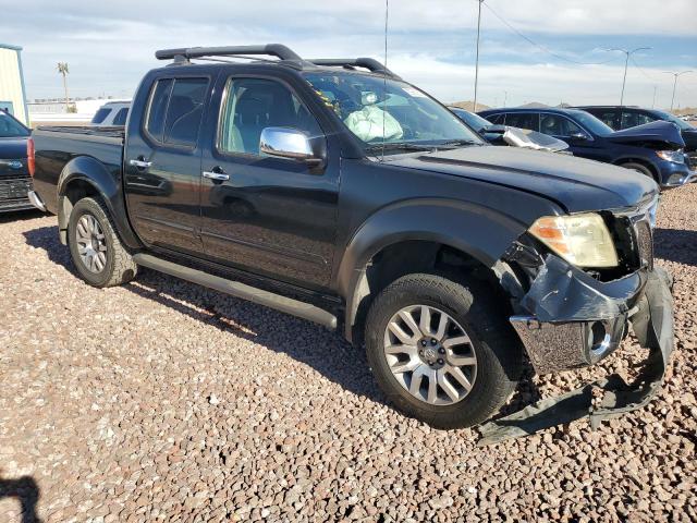 1N6AD0EV0BC441252 - 2011 NISSAN FRONTIER S BLACK photo 4