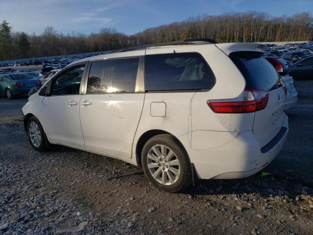 5TDJK3DC1FS119637 - 2015 TOYOTA SIENNA LE WHITE photo 2