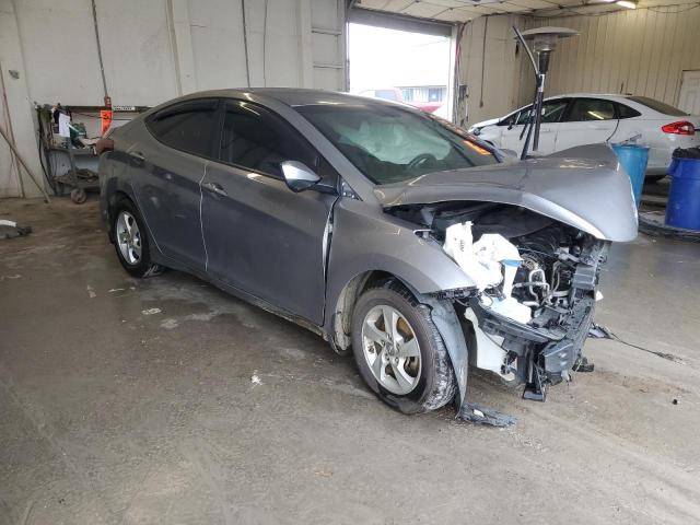 KMHDH4AE4FU279381 - 2015 HYUNDAI ELANTRA SE SILVER photo 4