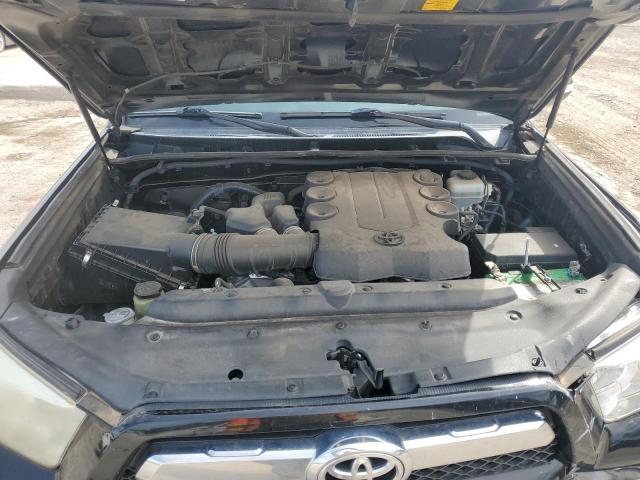 JTEBU5JRXB5059517 - 2011 TOYOTA 4RUNNER SR5 BLACK photo 12