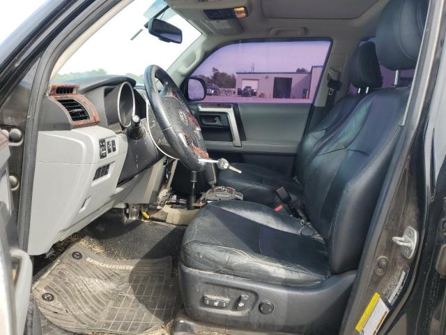 JTEBU5JRXB5059517 - 2011 TOYOTA 4RUNNER SR5 BLACK photo 7