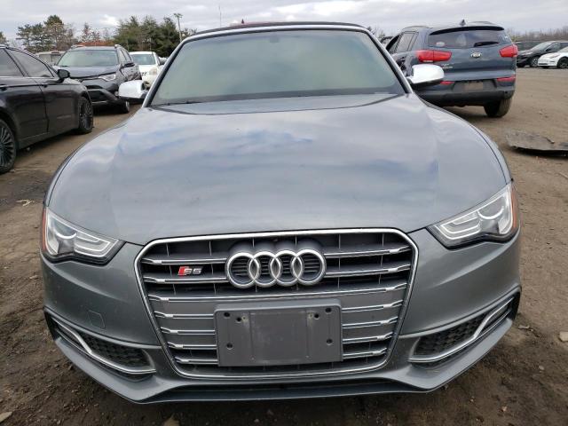 WAUVGAFH0DN006861 - 2013 AUDI S5 PRESTIGE GRAY photo 5