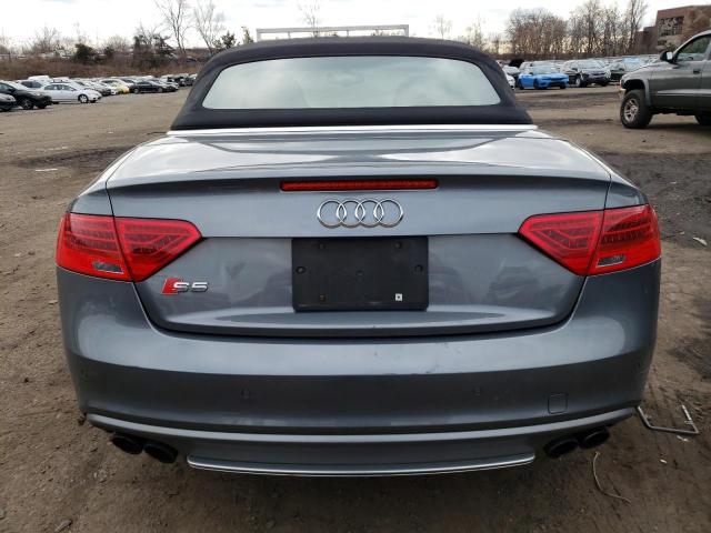 WAUVGAFH0DN006861 - 2013 AUDI S5 PRESTIGE GRAY photo 6