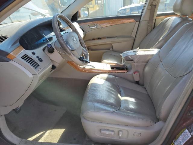 4T1BK36B86U070145 - 2006 TOYOTA AVALON XL MAROON photo 7