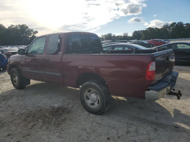 5TBRU34136S479349 - 2006 TOYOTA TUNDRA ACCESS CAB SR5 MAROON photo 2