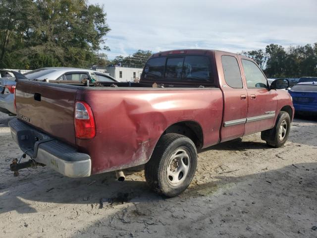 5TBRU34136S479349 - 2006 TOYOTA TUNDRA ACCESS CAB SR5 MAROON photo 3