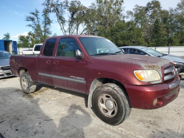 5TBRU34136S479349 - 2006 TOYOTA TUNDRA ACCESS CAB SR5 MAROON photo 4