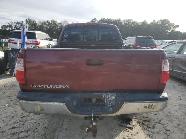 5TBRU34136S479349 - 2006 TOYOTA TUNDRA ACCESS CAB SR5 MAROON photo 6