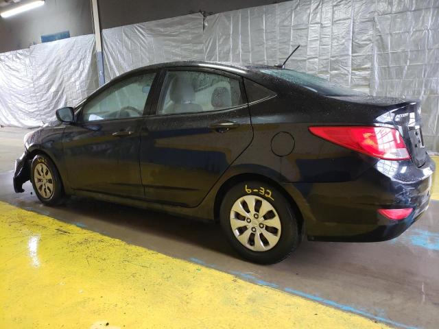 KMHCT4AE6GU082532 - 2016 HYUNDAI ACCENT SE BLACK photo 2