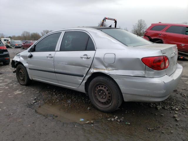 JTDBR32E470124341 - 2007 TOYOTA COROLLA CE SILVER photo 2