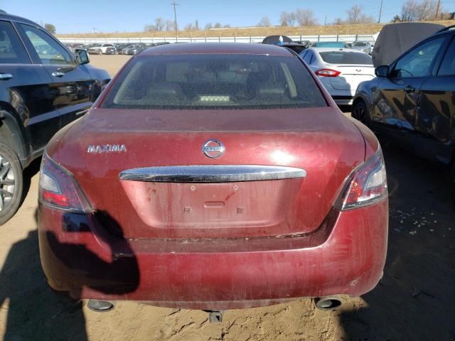 1N4AA5AP3DC843422 - 2013 NISSAN MAXIMA S MAROON photo 6